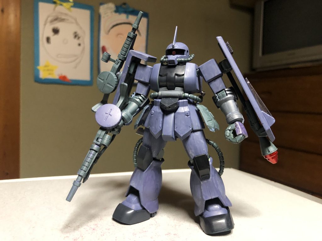 ザクII(ジャン・リュック・デュバル少佐専用機)–2枚目/制作者：ヤマト糊@fcmpCXyhsk1RJ7p