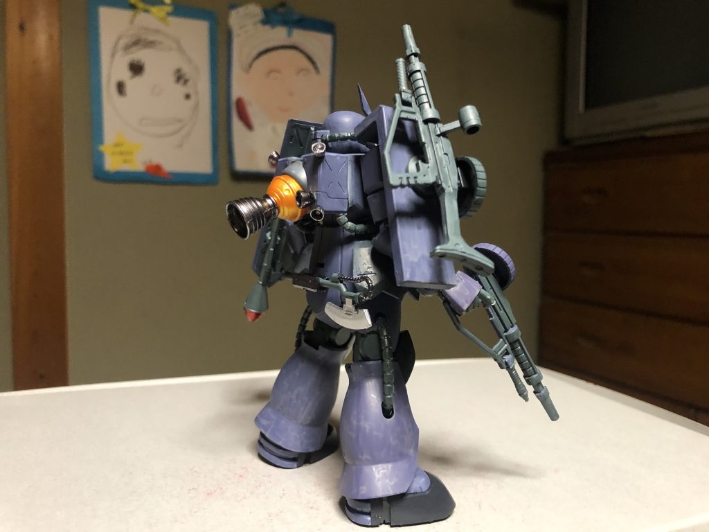 ザクII(ジャン・リュック・デュバル少佐専用機)–4枚目/制作者：ヤマト糊@fcmpCXyhsk1RJ7p