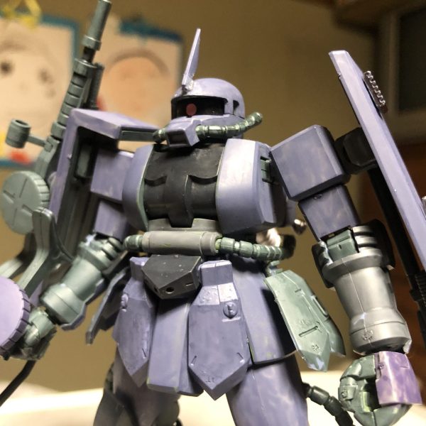 ザクII(ジャン・リュック・デュバル少佐専用機)