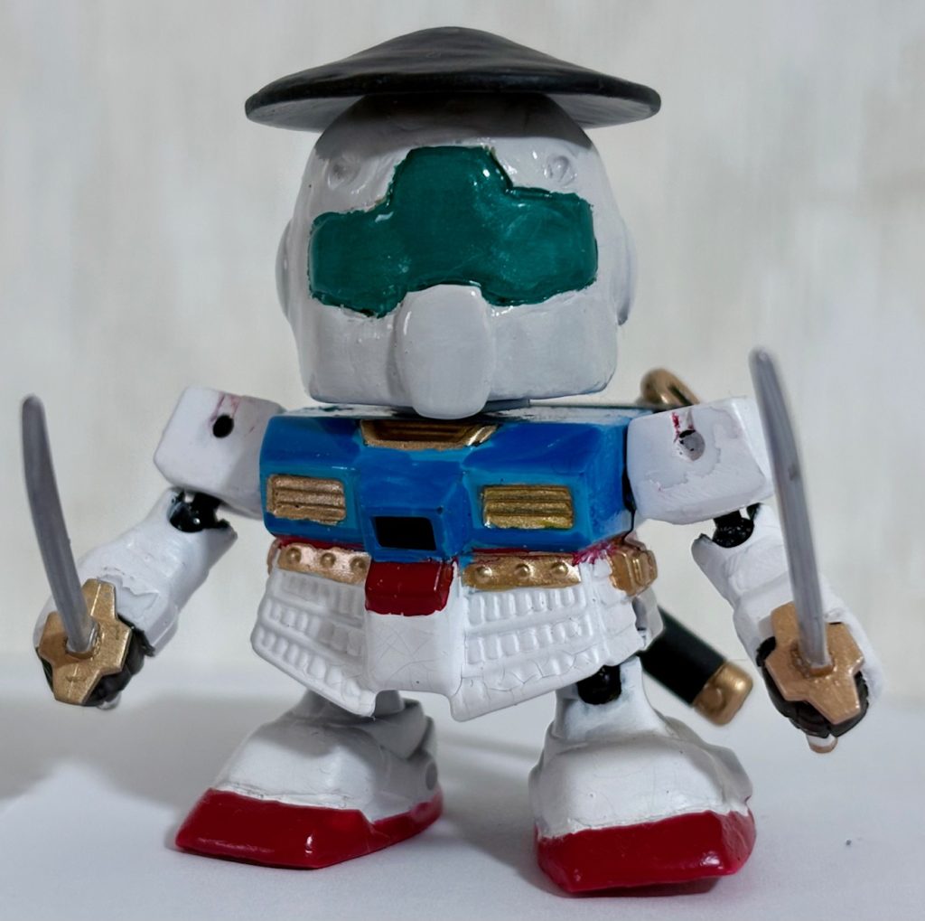 農丸のボディと交換して指揮官用GMのように二刀流もできる。