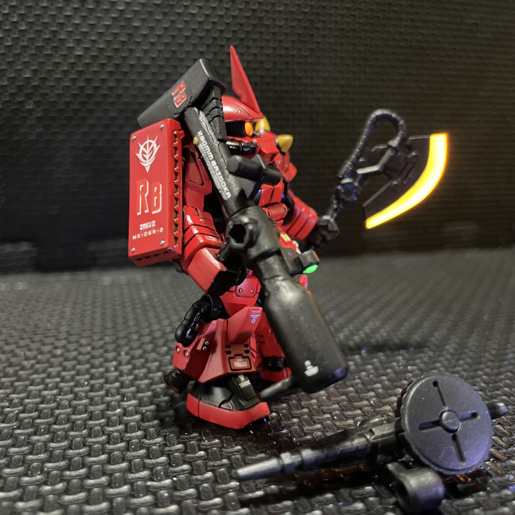 真紅の稲妻　ザクⅡ  モビルスーツアンサンブル–2枚目/制作者：Zigma