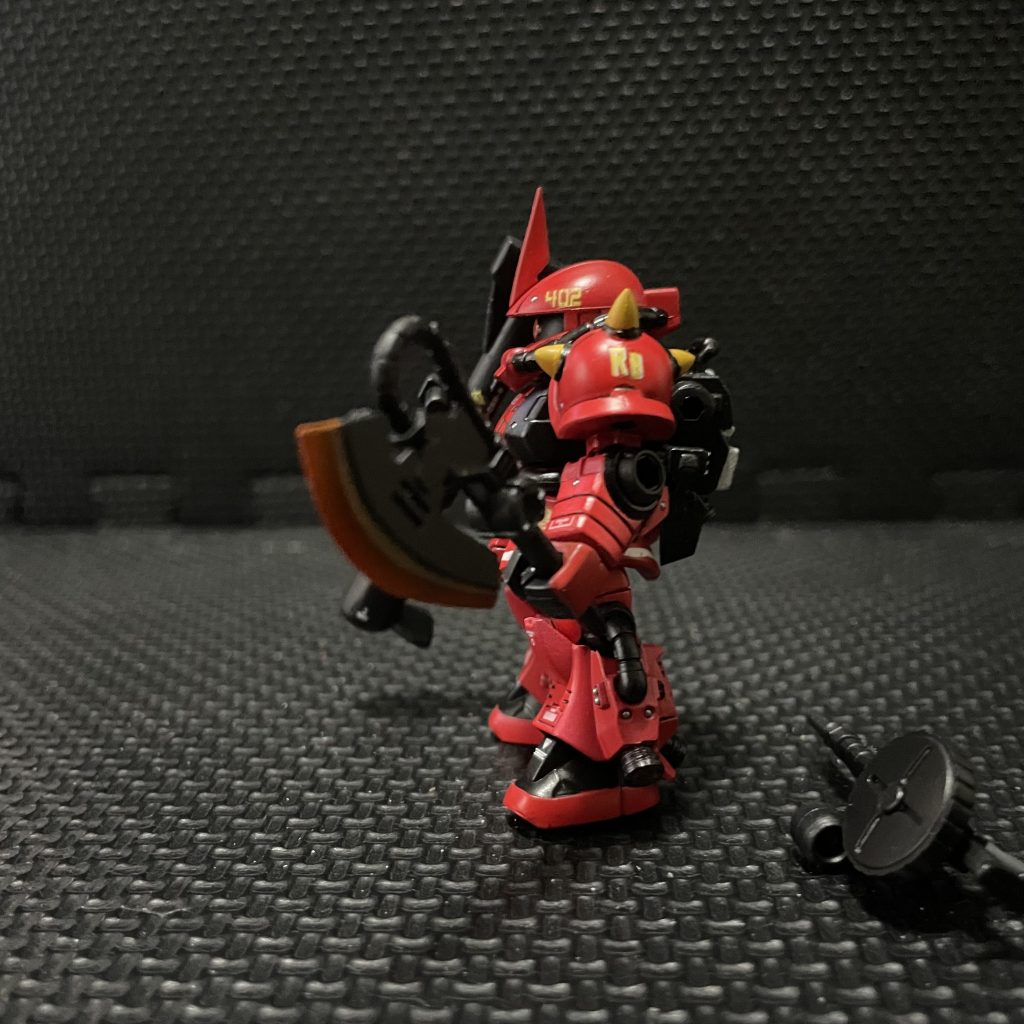 真紅の稲妻　ザクⅡ  モビルスーツアンサンブル–4枚目/制作者：Zigma