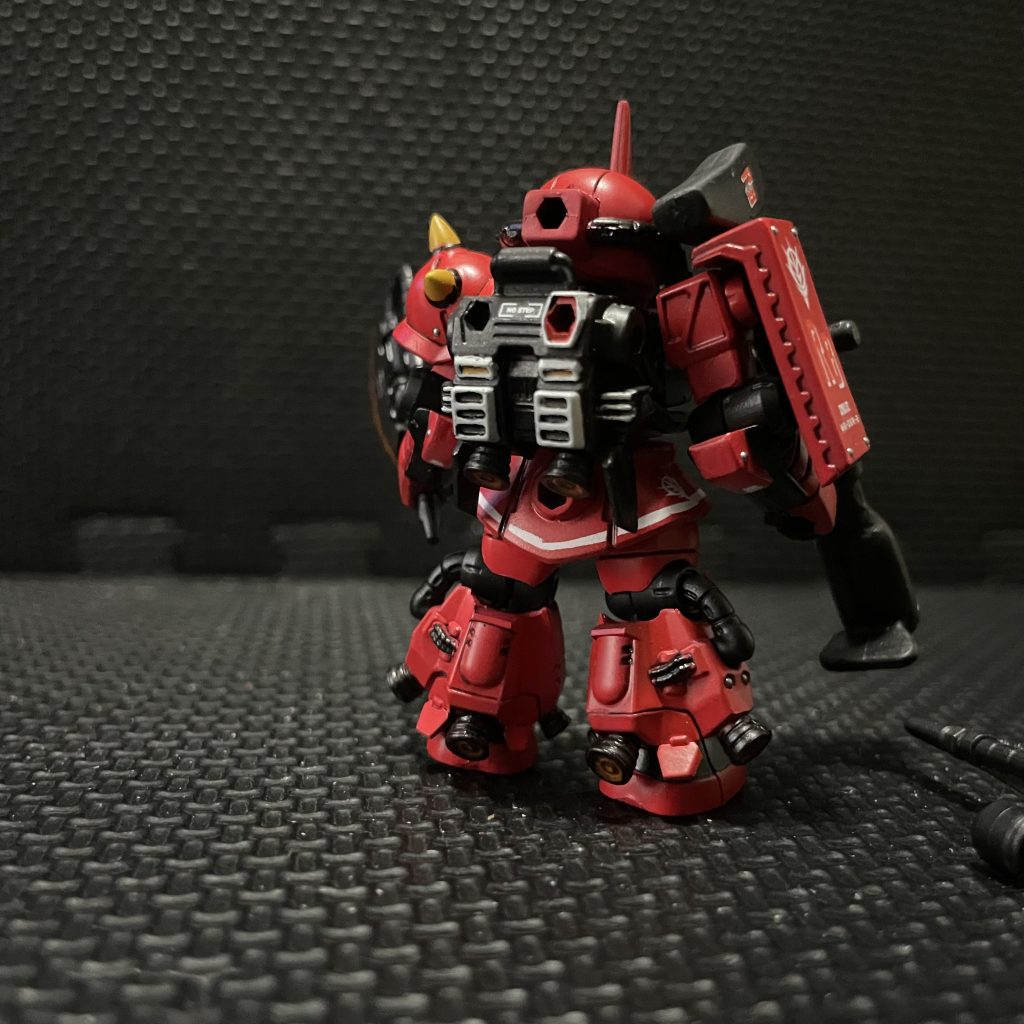 真紅の稲妻　ザクⅡ  モビルスーツアンサンブル–3枚目/制作者：Zigma