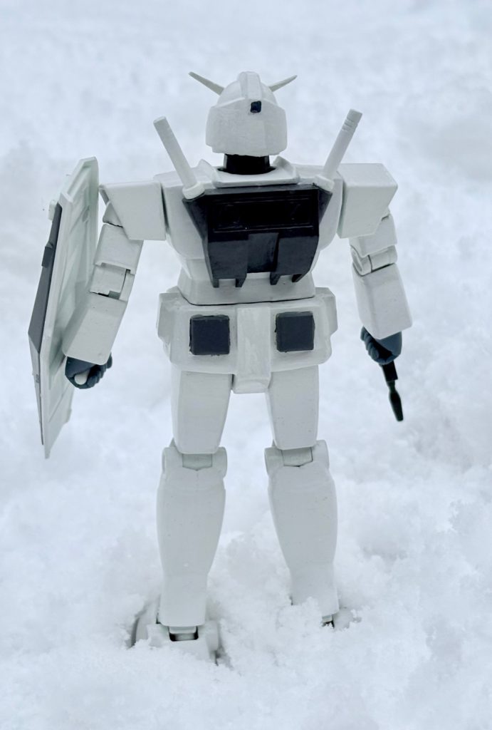 ガンダムと雪。–3枚目/制作者：G-spark