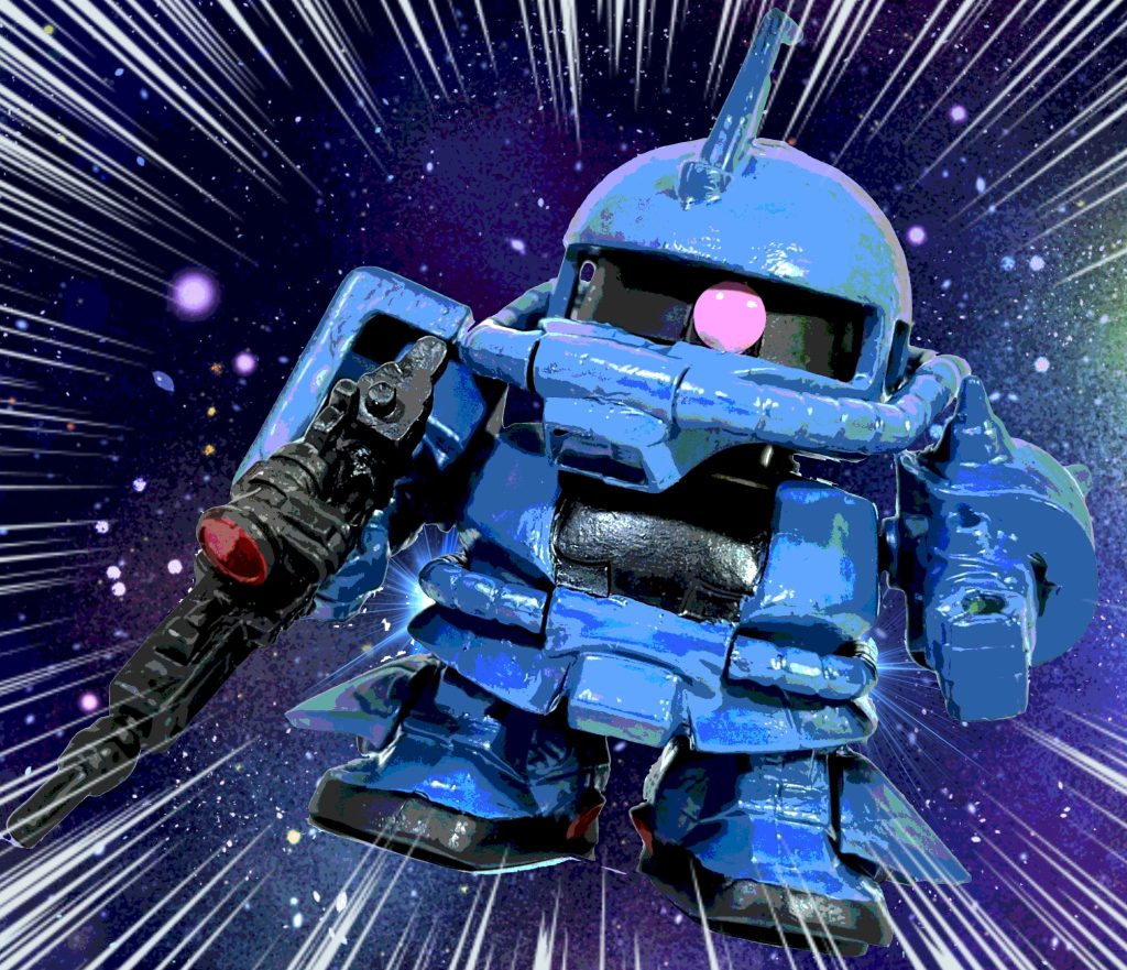 最初はモビルスーツマニアが作ったフェイク映像かシミュレーション用のCGかと思ったが、戦後になって開示された旧ジオン軍の公式映像の一つだと判明した。