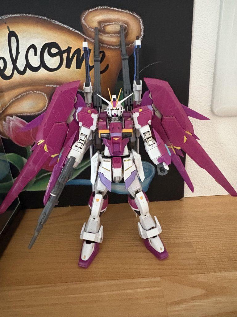 デカール貼り付け作業前！