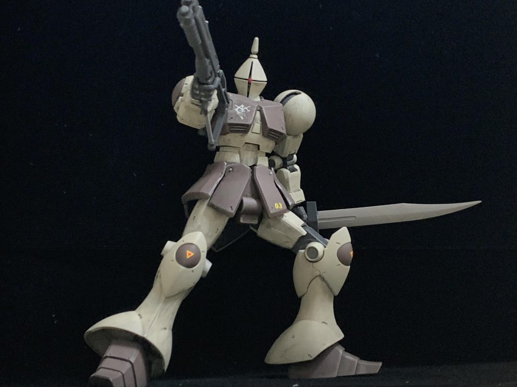 ショットガンで牽制。