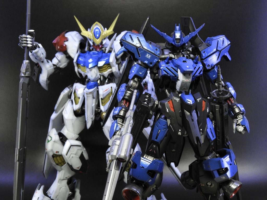 幾日か前に投稿したMGルプスと並べて。ルプスでかい!! 体格差が思いの外マシマシw