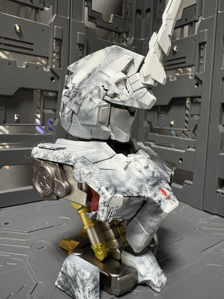 もーちょいウエットティッシュ粗めにすればよかったかな？