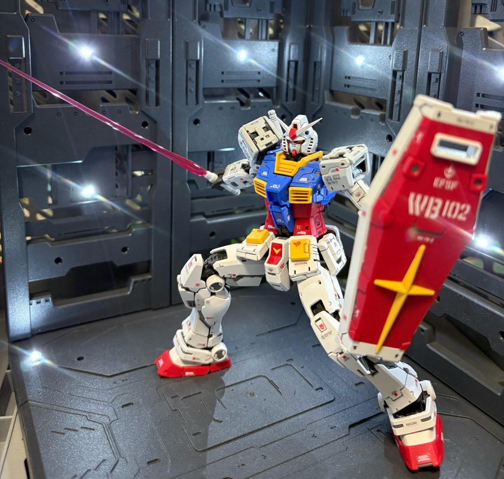 ビームサーベル構えその2！