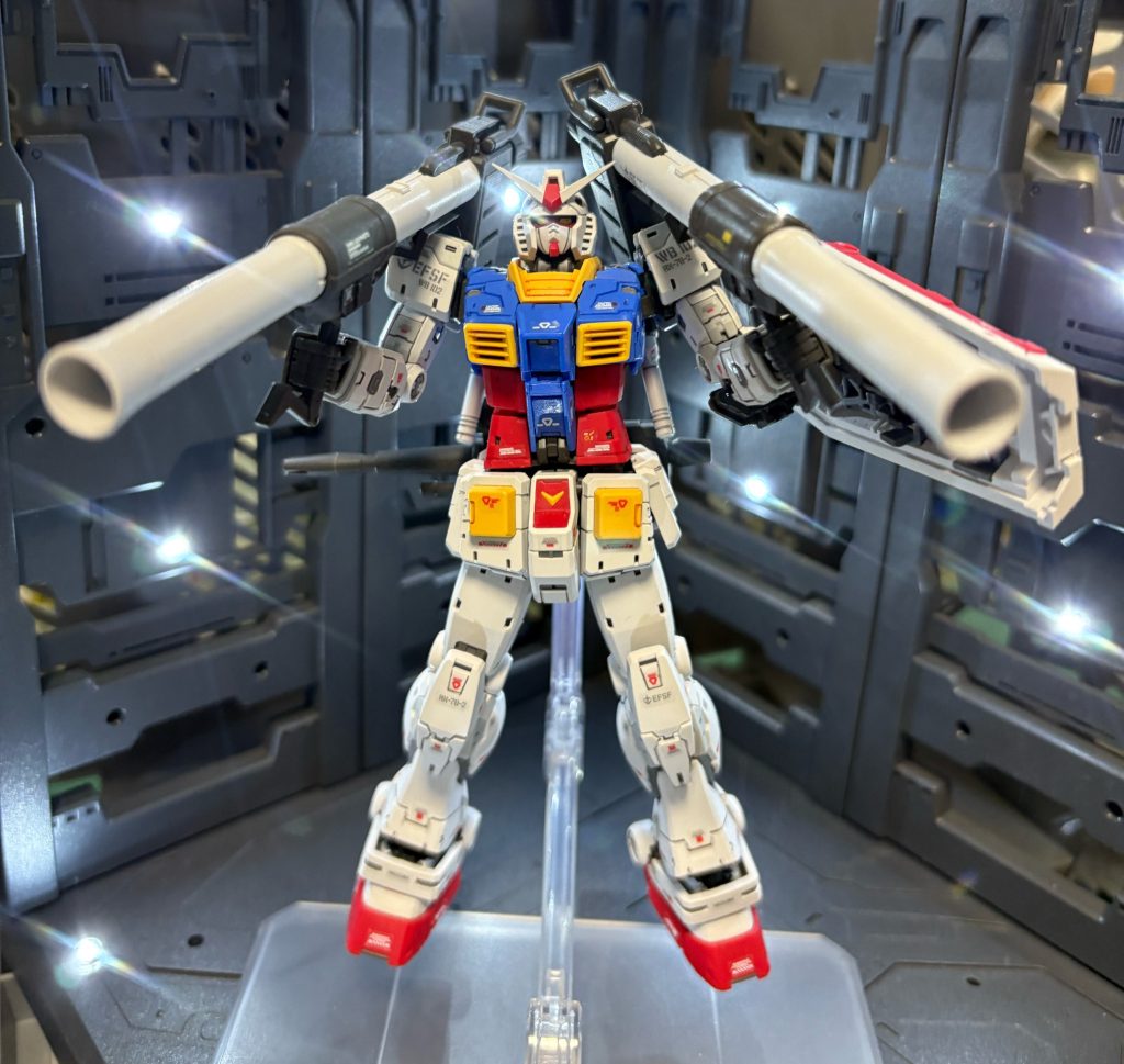 ダブルバズーカ構え！