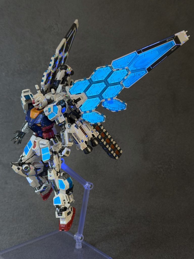 RX-78F00/E+EX-001グラスフェザー