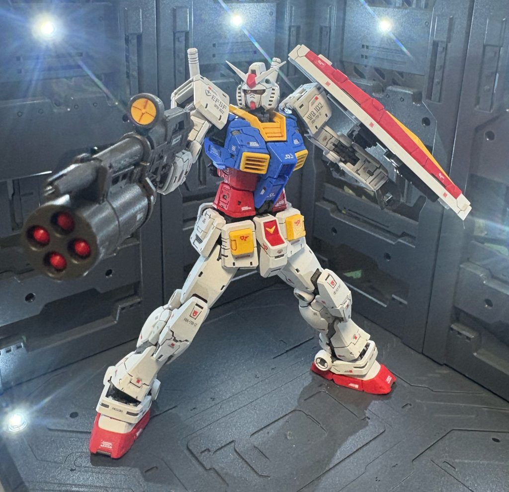 ビームライフルとナパーム！