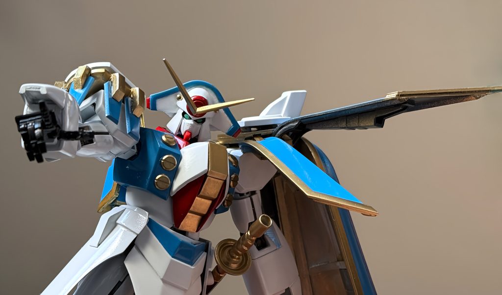 ゆけ、ローゼスビットーッ!!、、、あ、一部マントがうまく開かない⁉️要調整です。。