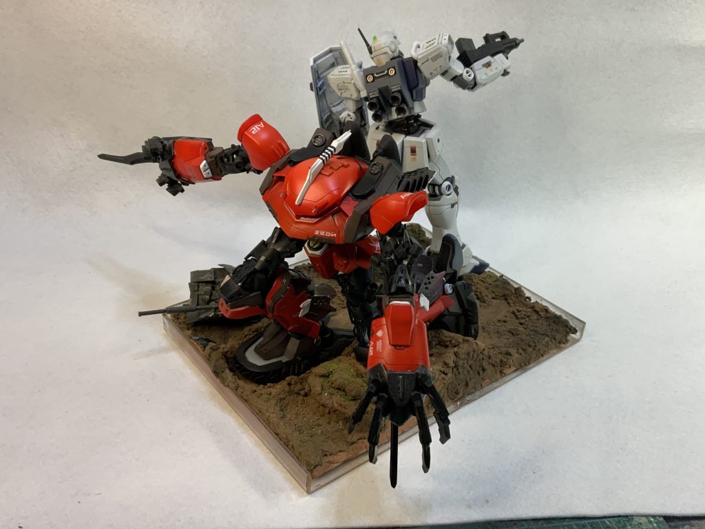 指はEタイプの五本指を踏襲しています。ジム改の方は別うpしています。