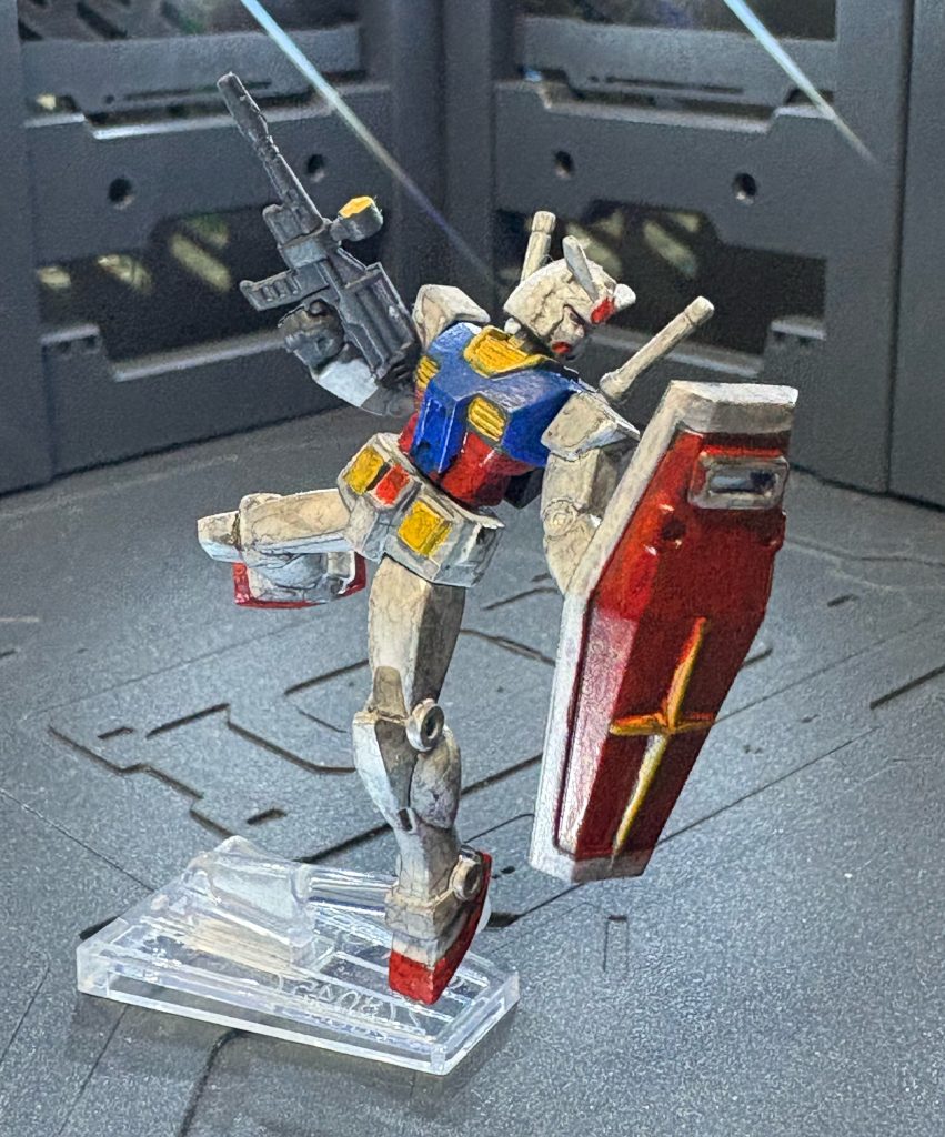 ガンダムビームライフル!嫁さんがスーパーにてガンダムのチョコサプを買ってきまして。(嫁は物には興味ないけど、ガチャガチャとかを回すのが好きなんですね。)