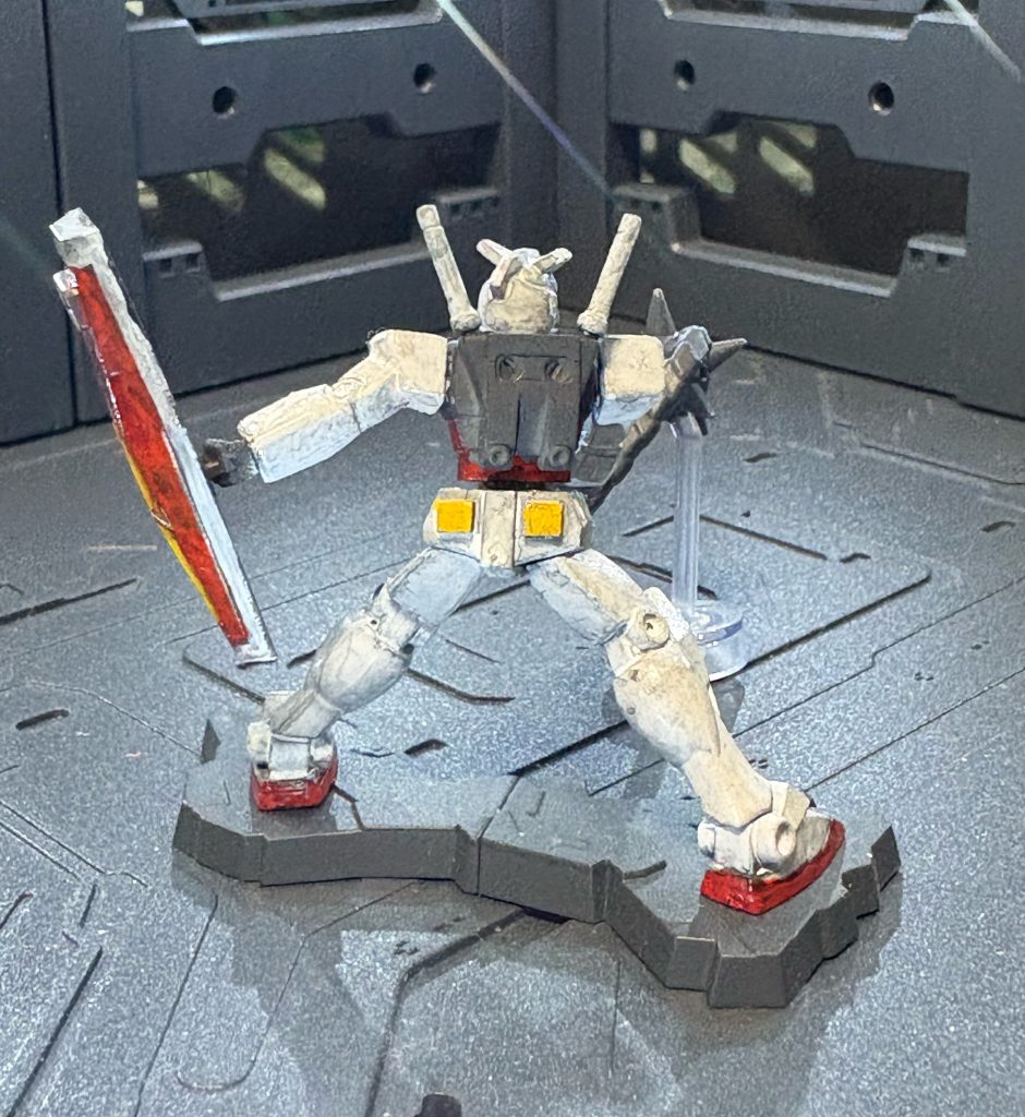 ハンマー後ろ!結構揃えるには金がかかるなと思案していたら。