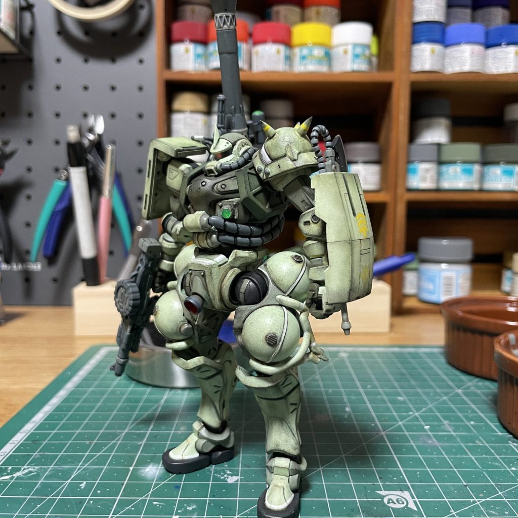ザク（GQ）｜パパオヤジ3さんのガンプラ作品｜GUNSTA（ガンスタ）
