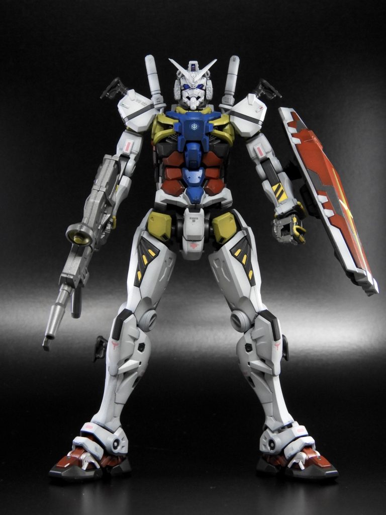 【黒立ち上げ】HG 白いガンダム