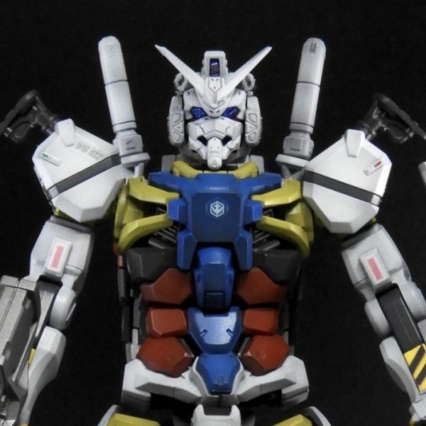 【黒立ち上げ】HG 白いガンダム