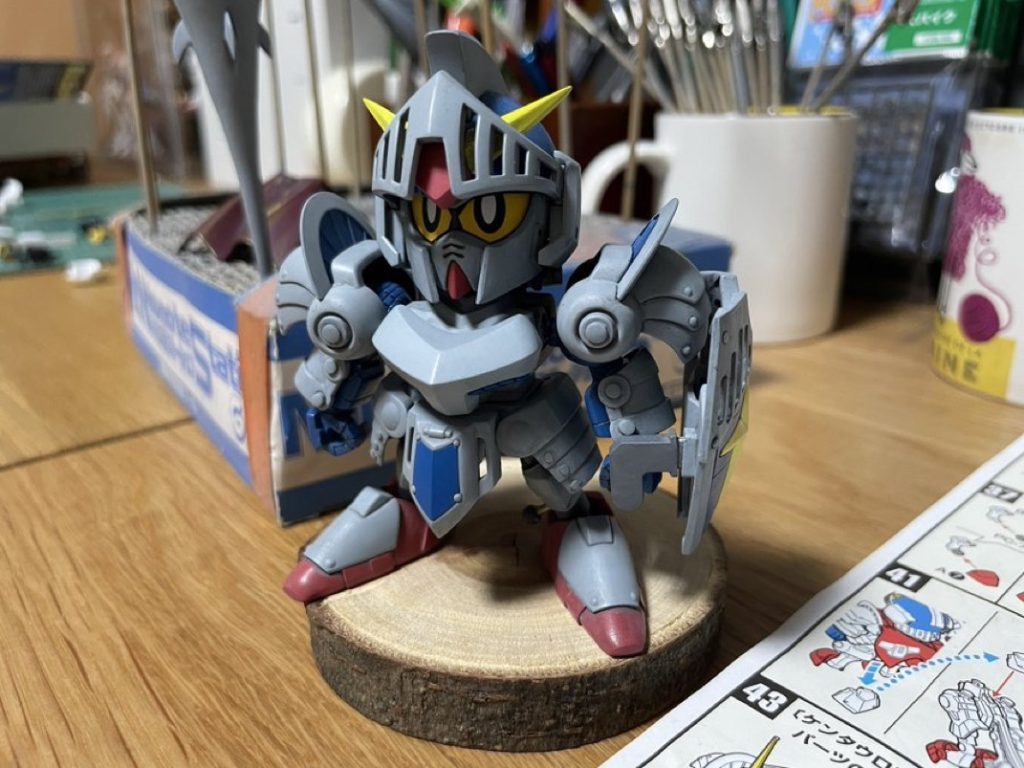 ナイトガンダム–2枚目/制作者：パパオヤジ3