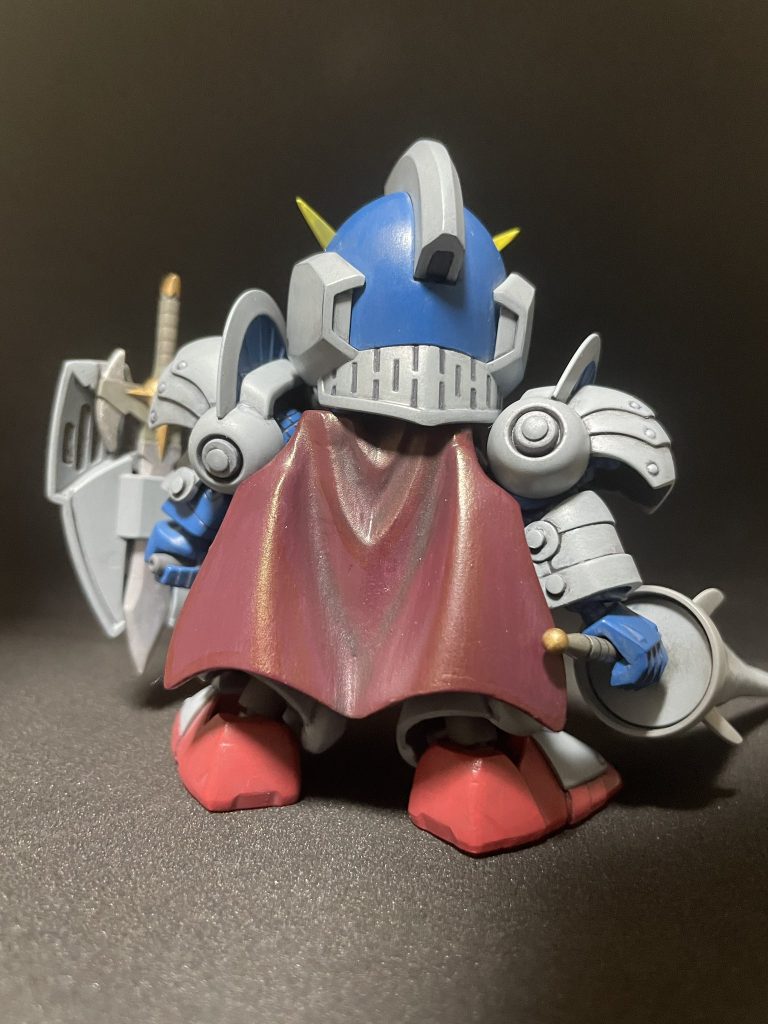 マントはぶった斬ってスピアホルダーを外しました。