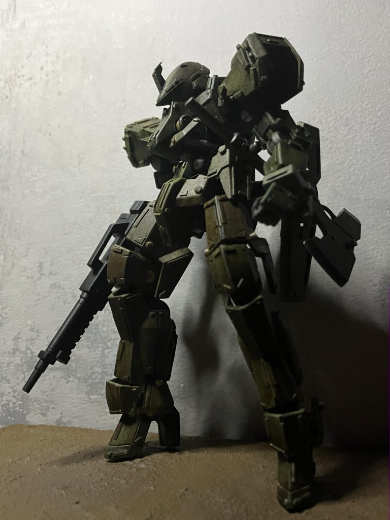 グレイズ 指揮官機 ver.AK–3枚目/制作者:さーしースー