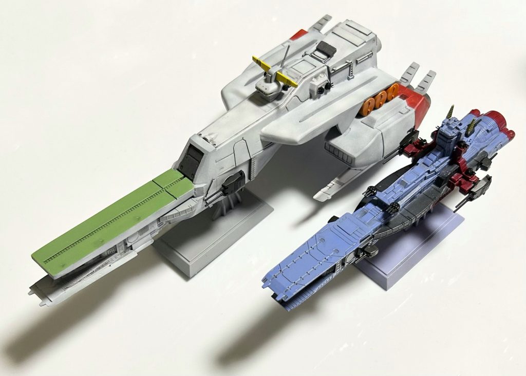 同スケールのサラミス改との比較