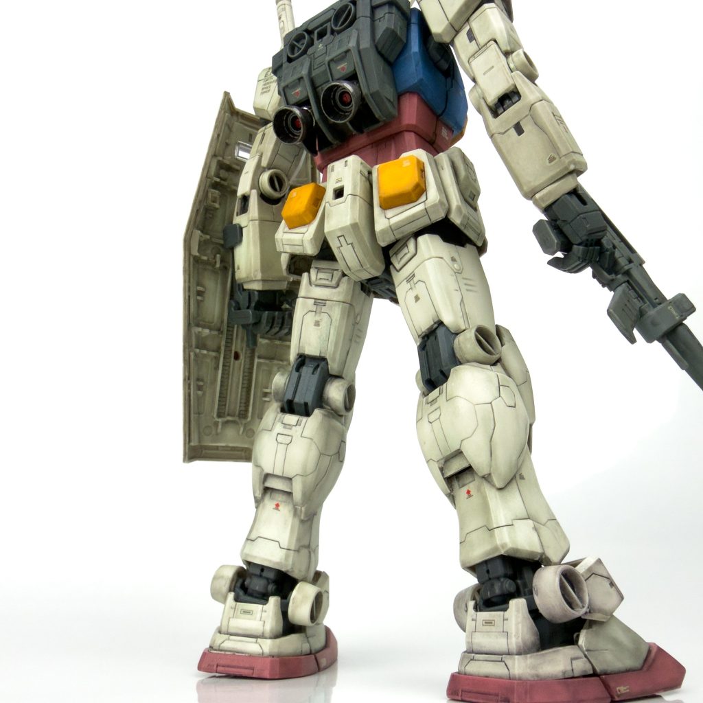 MG RX-78-2ガンダム Ver.ONE YEAR WAR 0079(ウェザリング仕上げ)–4枚目/制作者：M.マウス Ver.Le