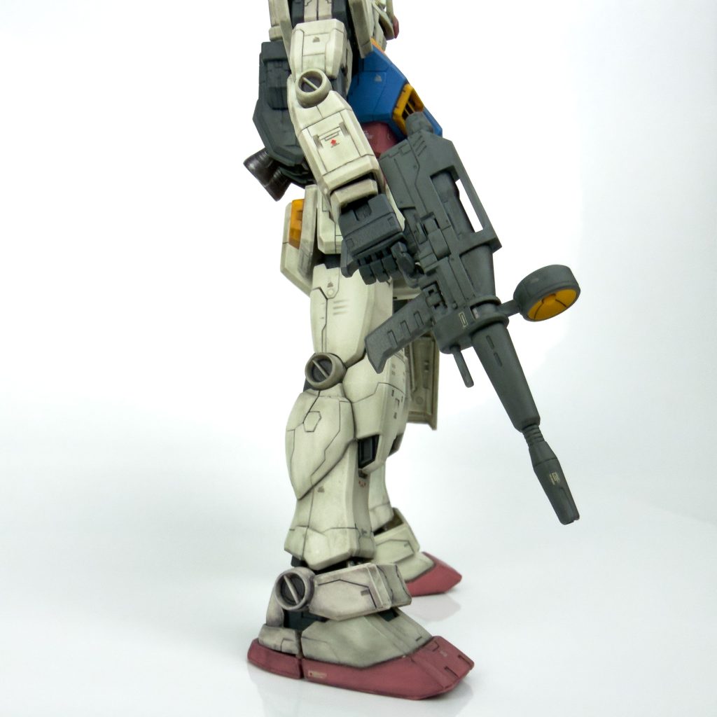 MG RX-78-2ガンダム Ver.ONE YEAR WAR 0079(ウェザリング仕上げ)–5枚目/制作者：M.マウス Ver.Le