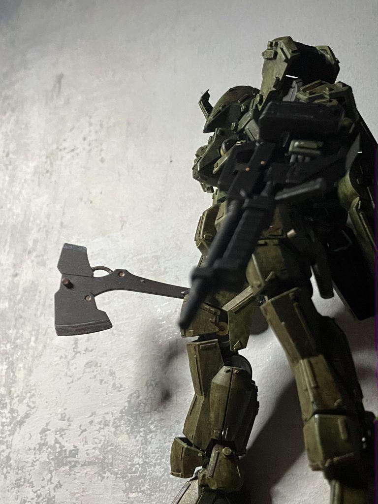 ストレート組みで本体自体には改造はしていませんそのかわり?プラ板プラ材ランナーを貼って貼って貼りまくりました