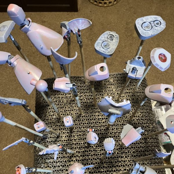 あえて言おう！塗装中であると❗️