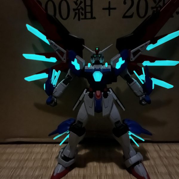 デスティニー　だいぶ形になってきた❗️正月の紅白ガンプラコンこれでいきます❗️（2枚目）