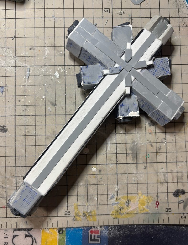 十字架途中段階