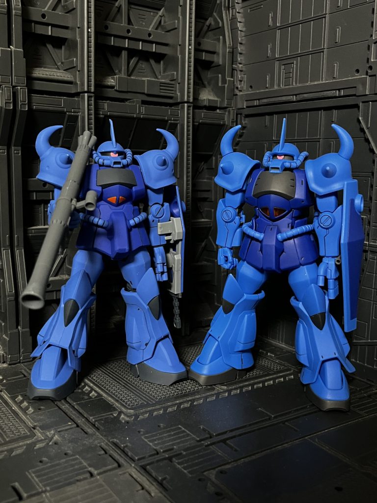 HGUC  グフ(比較)