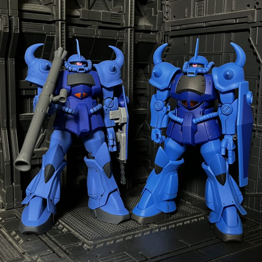 HGUC  グフ(比較)