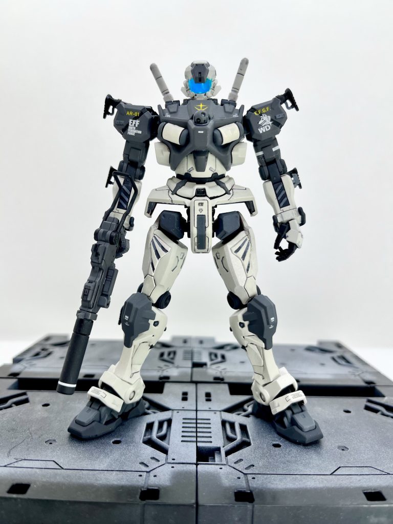 HG 軽キャノン (ホワイトディンゴ隊仕様)–8枚目/制作者:ごちお