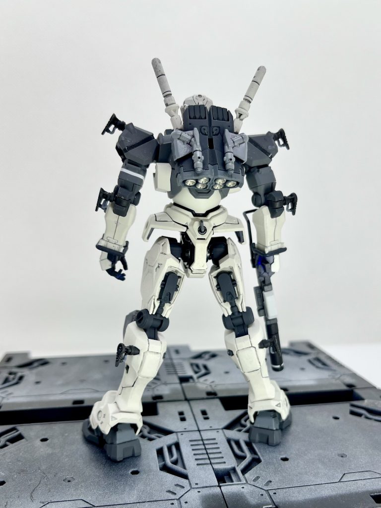 何も付けない状態。スッキリ。