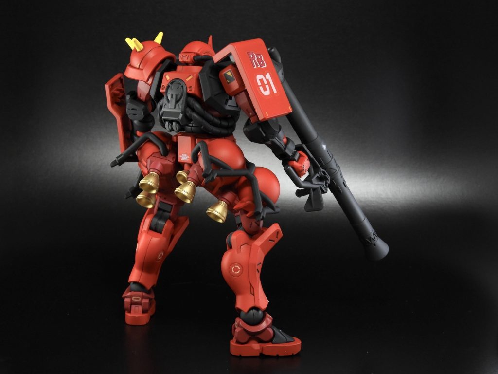 GQザク 専用機カラー揃い踏み–2枚目/制作者：ARIKA_gs