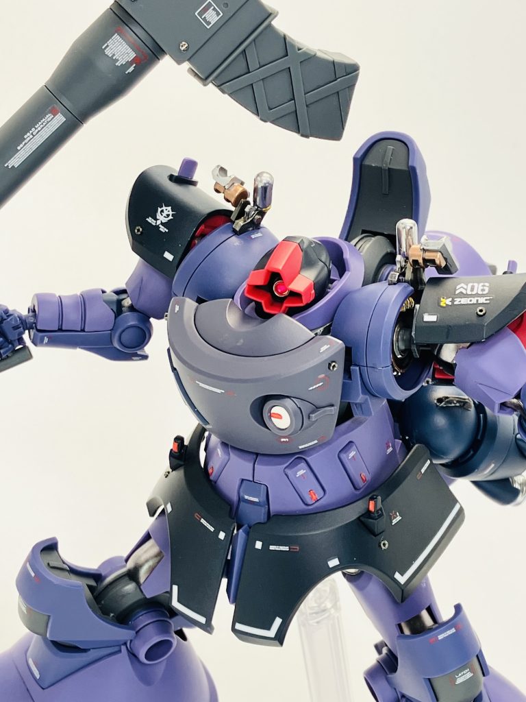 HG リック・ドム(GQ) ガイア/オルテガ機 簡単フィニッシュちょいプラス