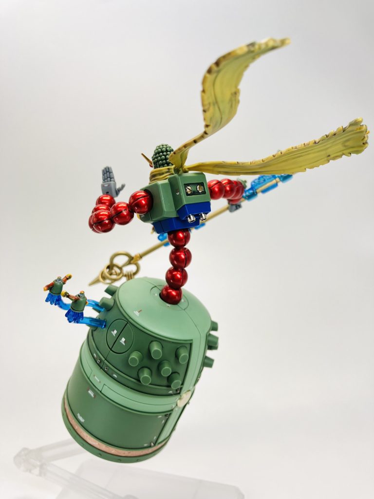 背面に少しメタパ🥴　🧣マフラーはリアルタッチマーカーで陰影とヴィンテージ感に挑戦を🥳