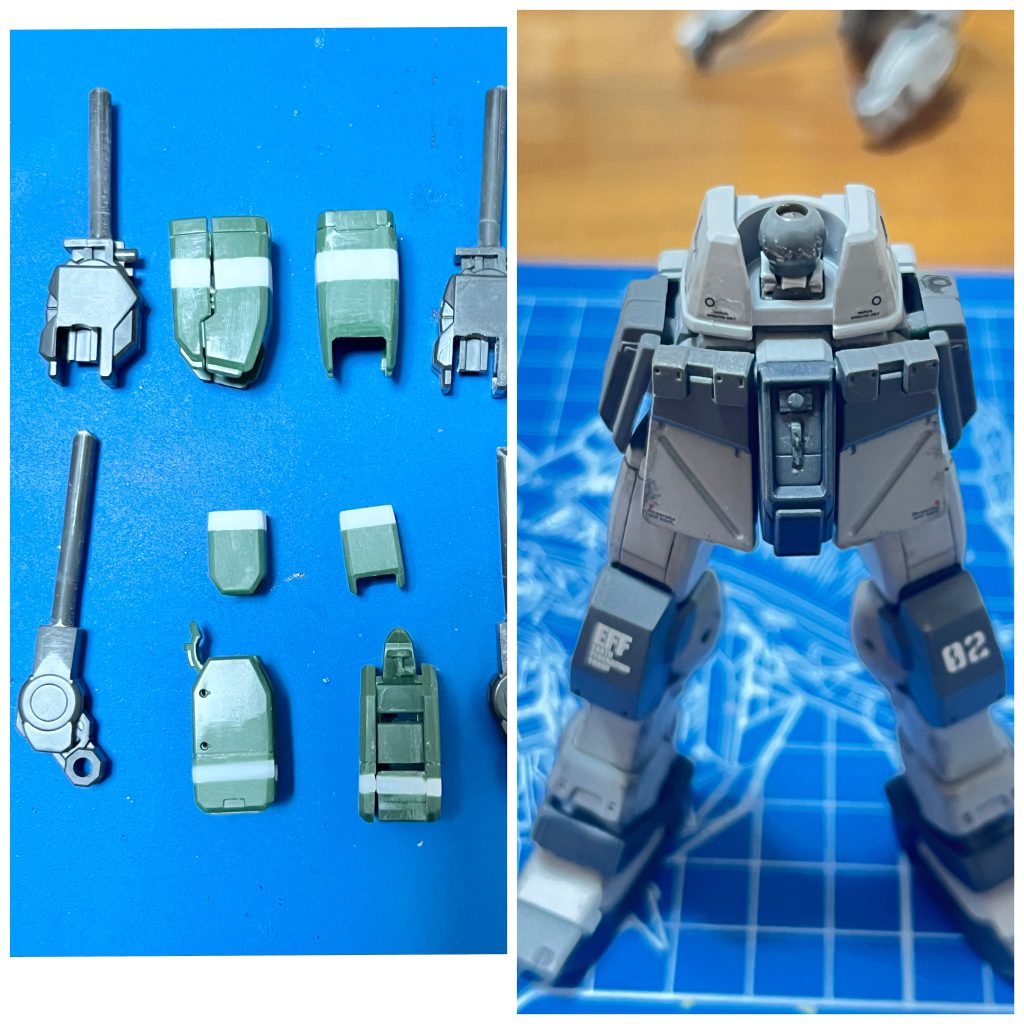 HG ジム・スパルタン (ホワイトディンゴ隊)–5枚目/制作者:ごちお