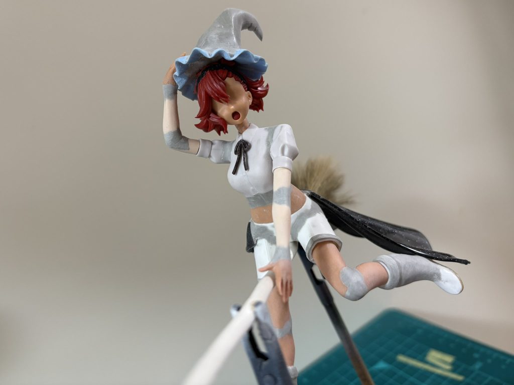 ある程度形になった状態のスレッタ。