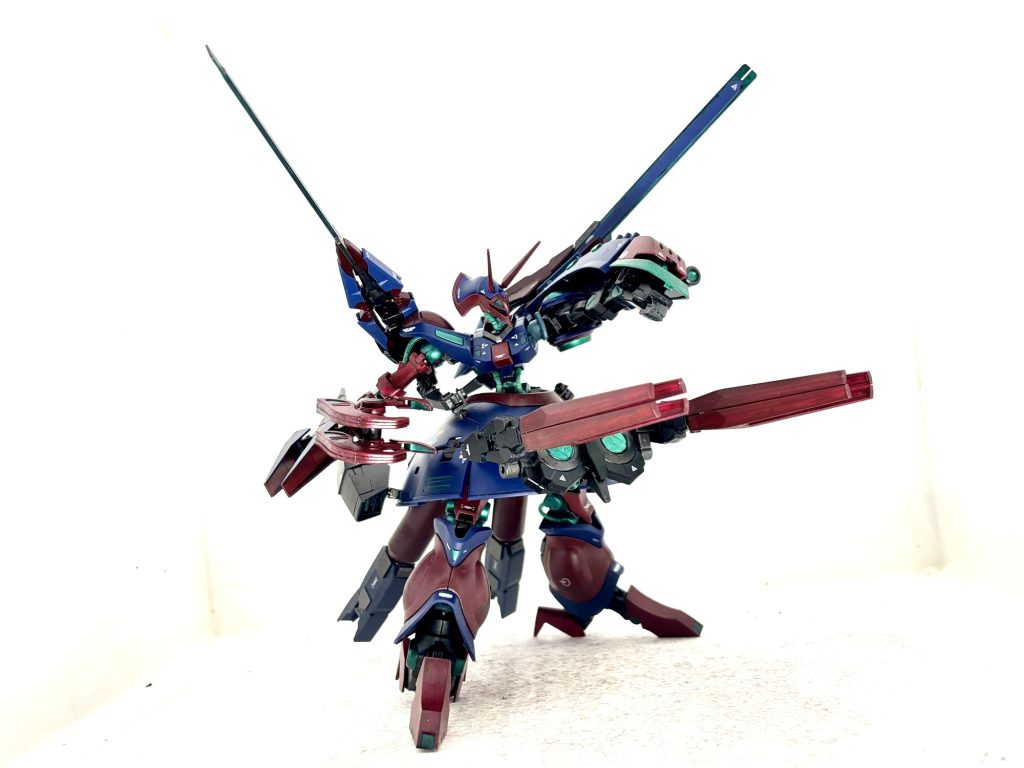 汚し前。MS形態。