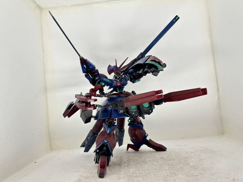 汚し前。MS形態。