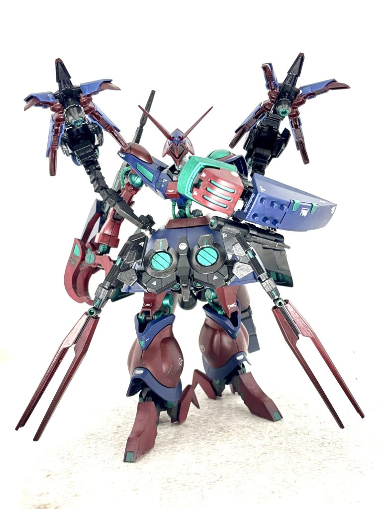 汚し前。MS形態。