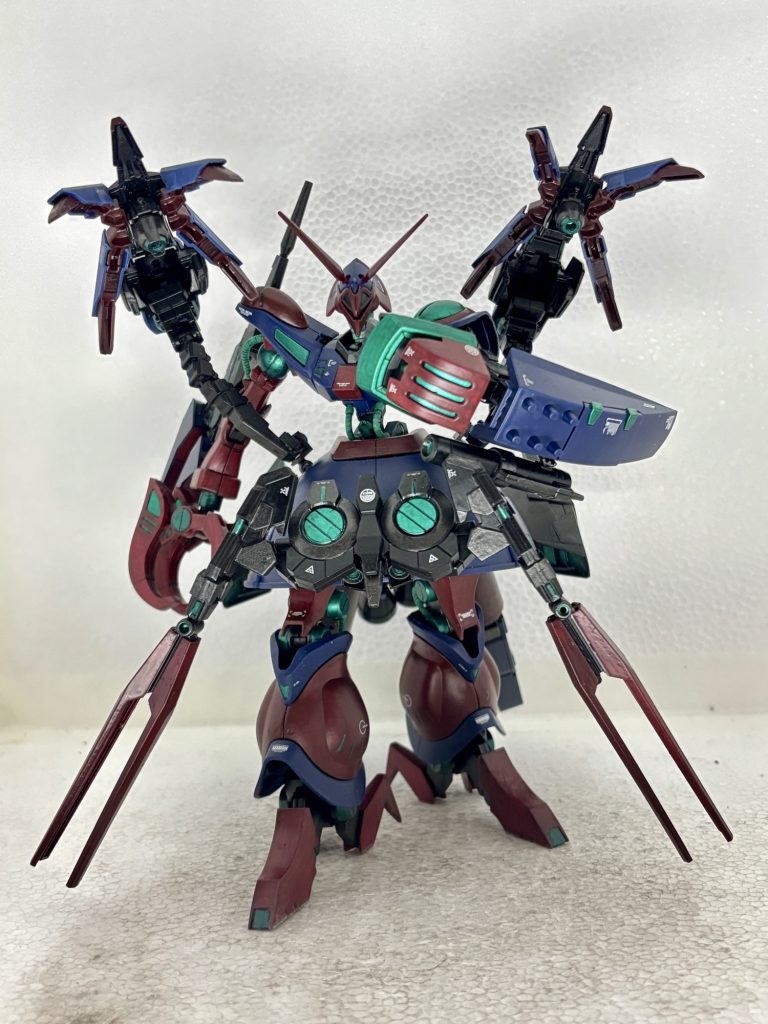 汚し前。MS形態。