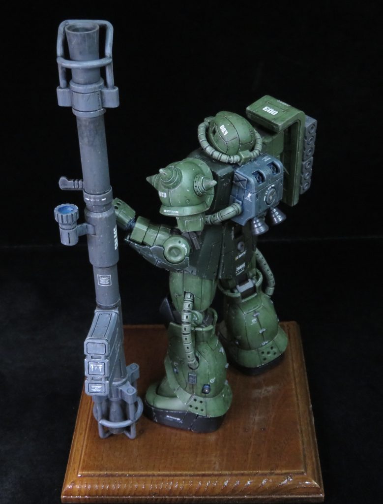 Mr.HOBBYウェザリングカラーとウェザリングライナーで仕上げました。