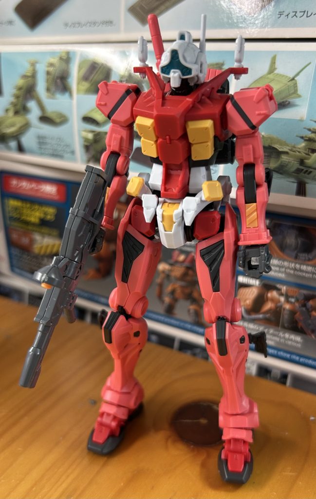 関節のジョイントを移植してあるため問題なく稼働します。