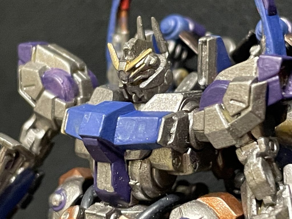 【筆塗り練習】シルヴァバレトサプレッサー【ガンダムアーティファクト】